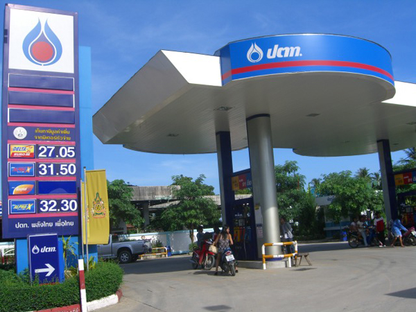 ထိုင်းနိုင်ငံရှိ ဓာတ်ဆီဆိုင်တဆိုင်