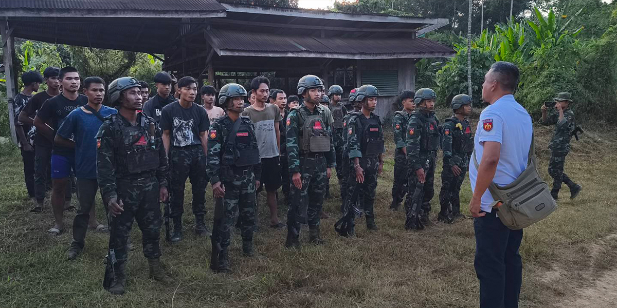 KNLA တပ်ရင်း (၁၂) က ဖမ်းထားသည့် PDF များ ပြန်လွတ်