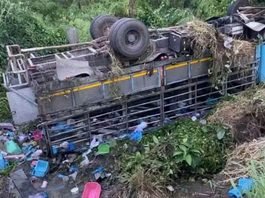 ချွန်ဘူရီတွင် မြန်မာလုပ်သားကြိုပို့ယာဉ်တစ်စီး တိမ်းမှောက်ပြီး ၆၀ ဦး ထိခိုက်ဒဏ်ရာရရှိ